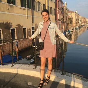 Striped Sleeveless Dress